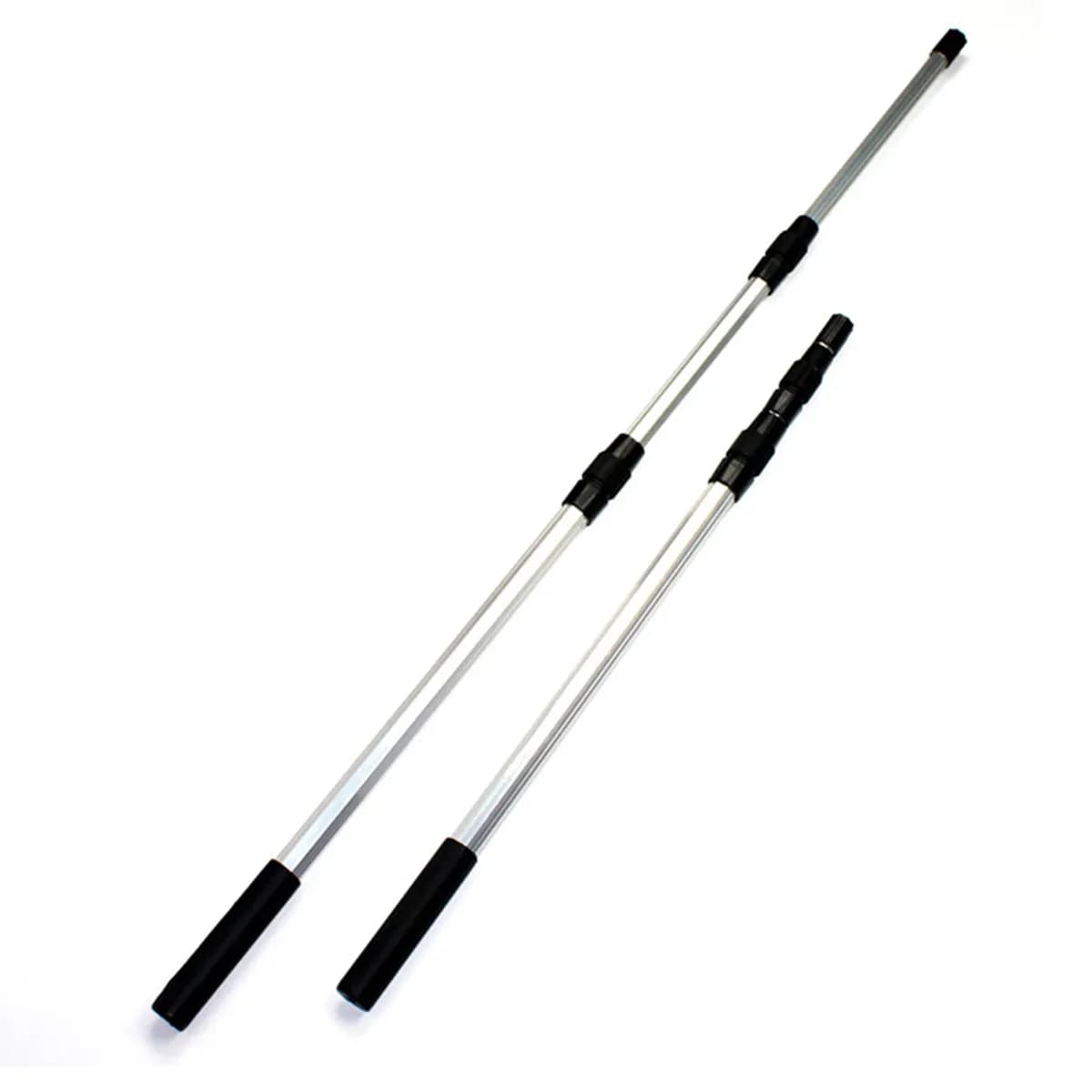Rete da Pesca Pieghevole Telescopica 1,5m con Manico in Lega di Alluminio, Rete a Maglia Fine per Acquari, Laghi, Stagni e Acqua Salata