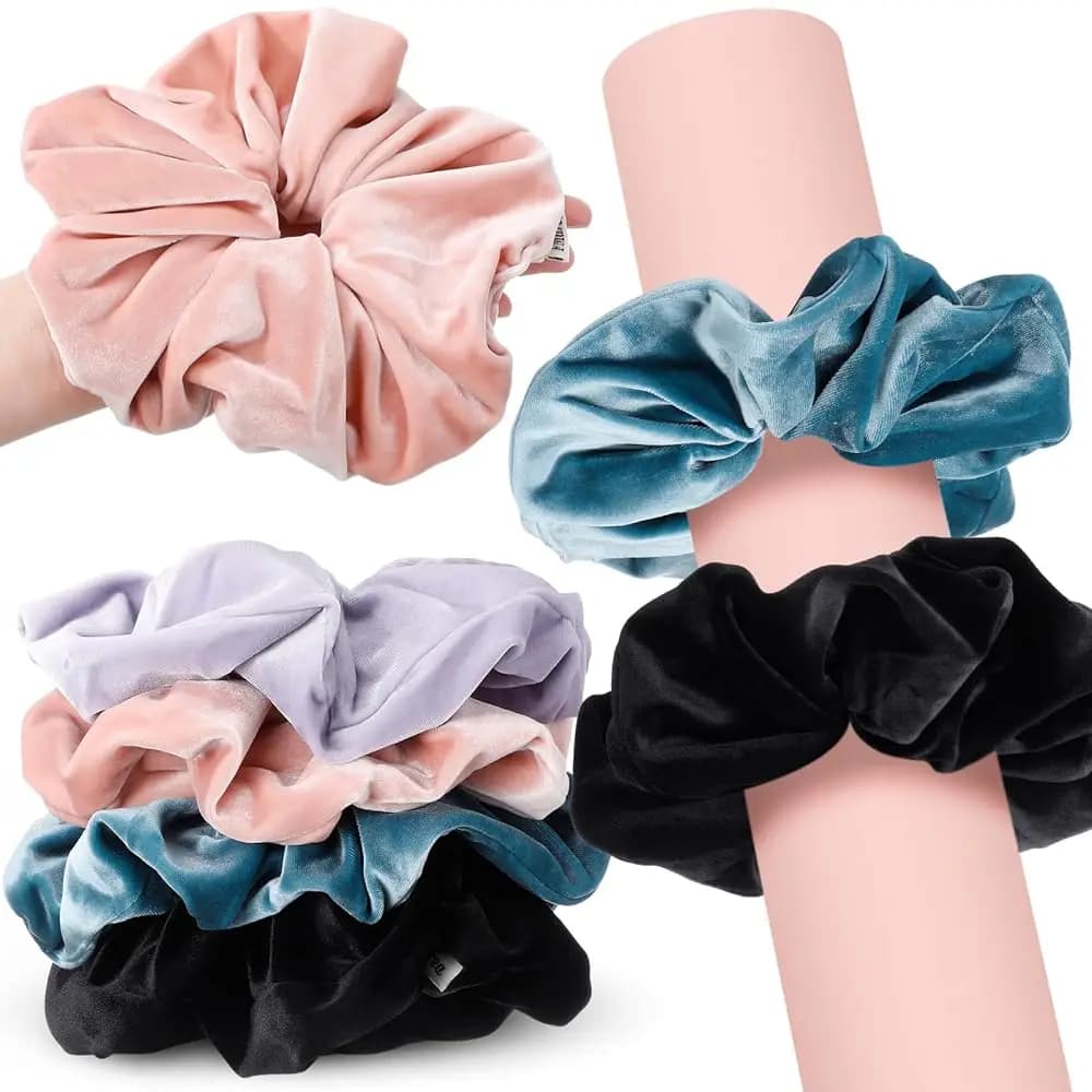 Confezione da 4 Elastici per Tappetino Yoga - Tessuto Resistente ed Elastico - Adatto a Tutti i Tappetini Yoga Standard