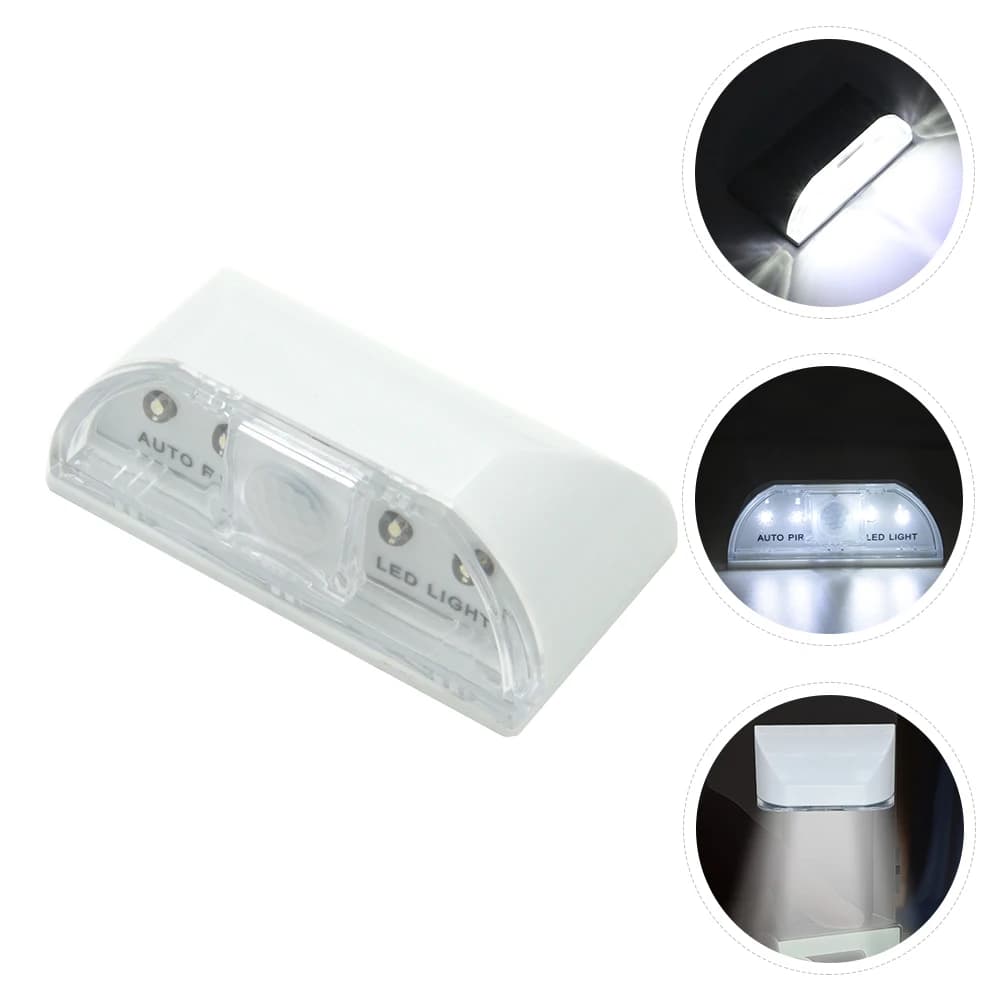 Lampada LED Pir a infrarossi con tecnologia di rilevamento automatico Attivazione del sensore umano della luce del buco della serratura della porta Non è necessaria per la notte di casa