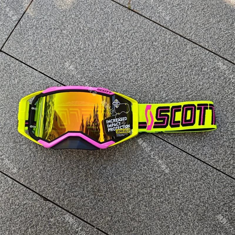 Motocross glasses for men and women, windproof glasses for mountain bike, dust protection, cycling glasses for outdoor racing