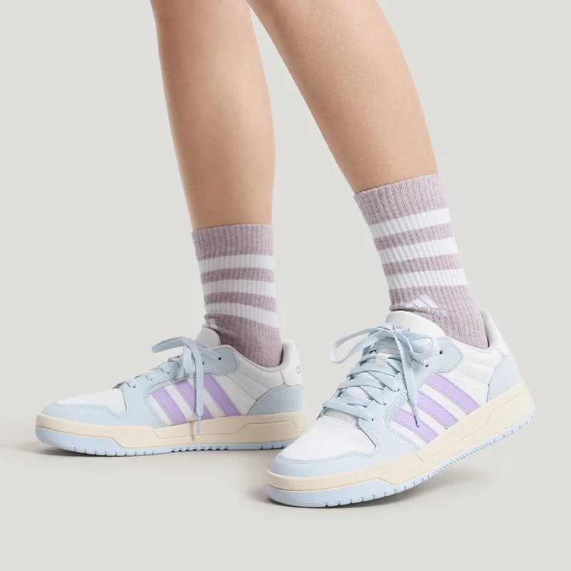 Adidas Authentic Spring Style Men's Women's Retro Basketball Style Sneakers KH8211