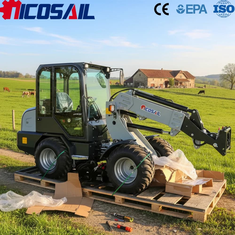 Caricatore Telescopico Personalizzato Euro 5 CE Versatile per Lavori Agricoli e Movimentazione Materiali