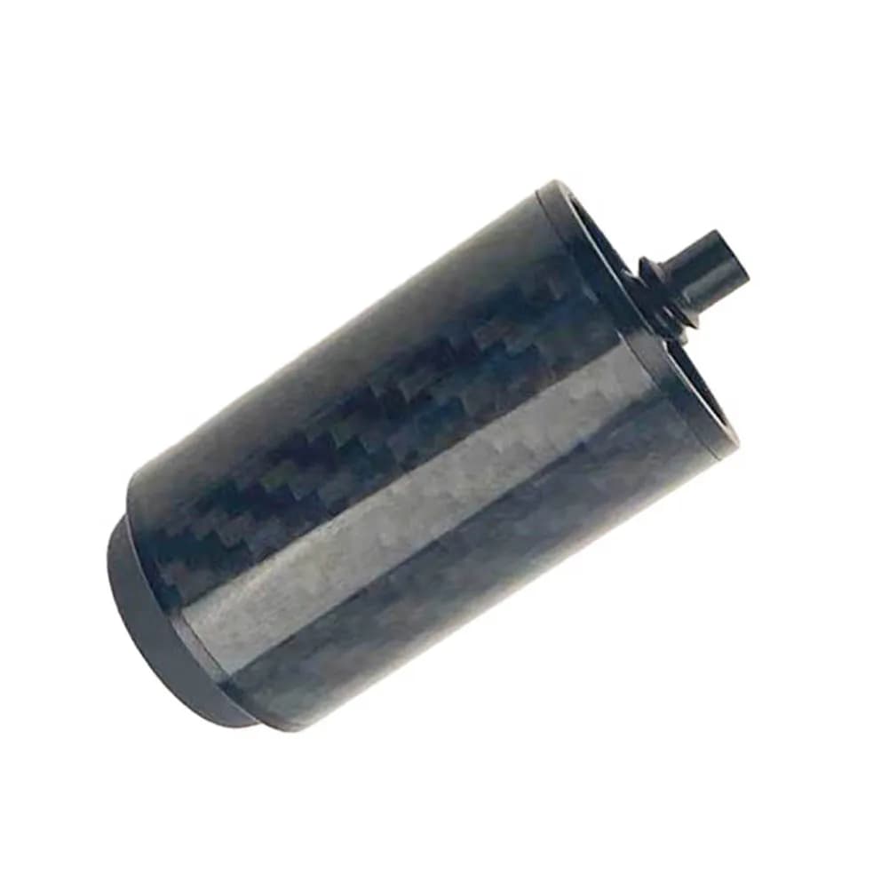 Prolunga Funzionale per Stecca da Biliardo in Fibra di Carbonio, Leggera, Lunghezza 6 Pollici, Diametro 34mm, Filettatura 3/8-11