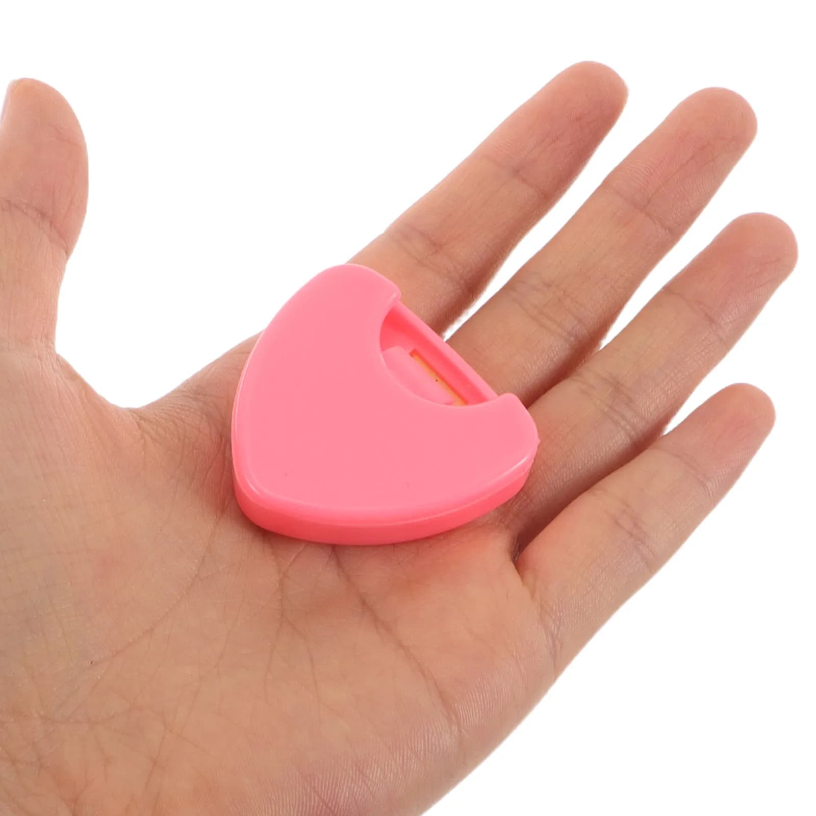 25Pcs Guitar Pick Holder Box Triangular Mini Portable Organizer Case Plastic Storage Container for Banjo Acoustic Bass Ukulele