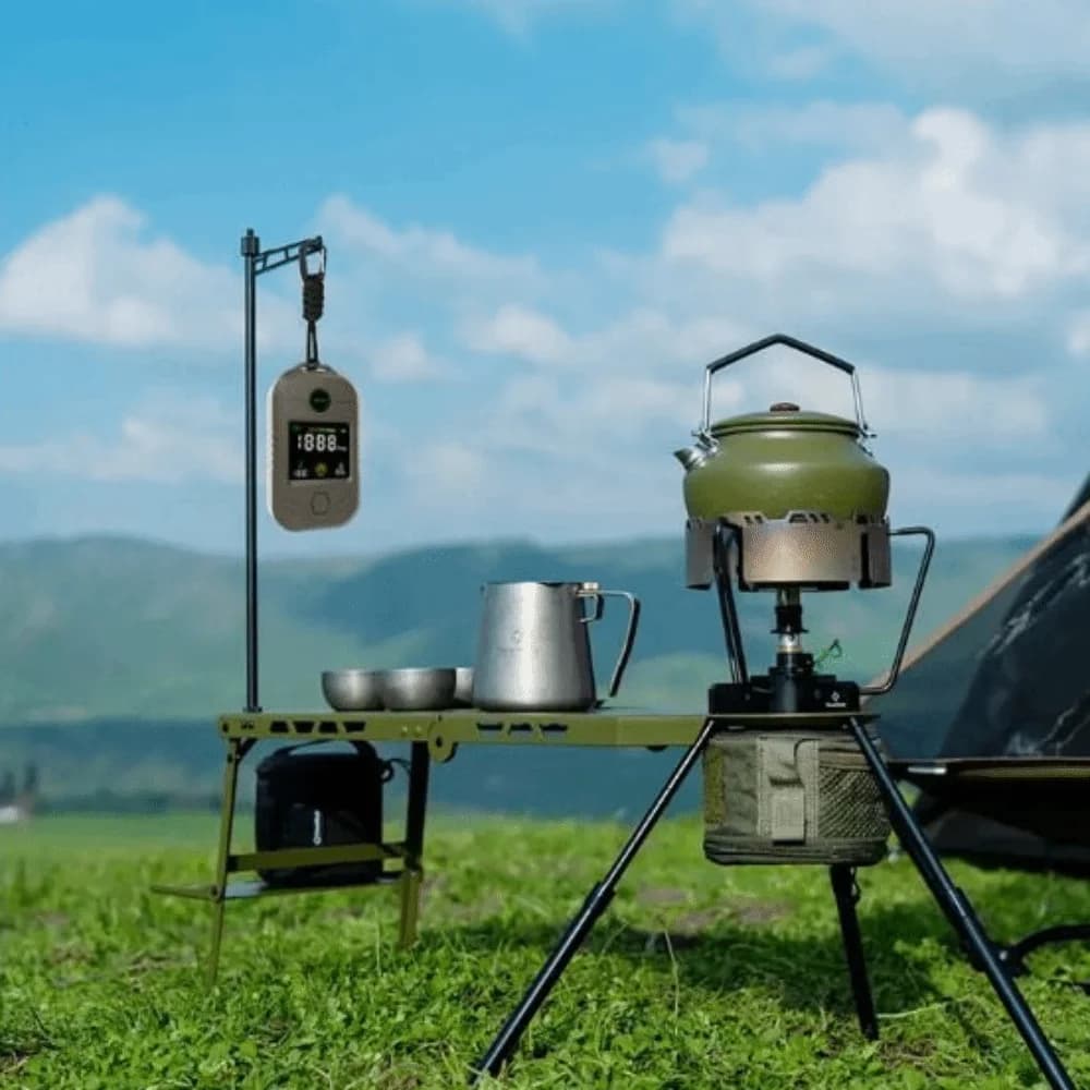 Rilevatore di Monossido di Carbonio Portatile con Batteria a Lunga Durata, Allarme Sonoro ad Alta Precisione, Rilevatore di Fughe di Gas Ricaricabile