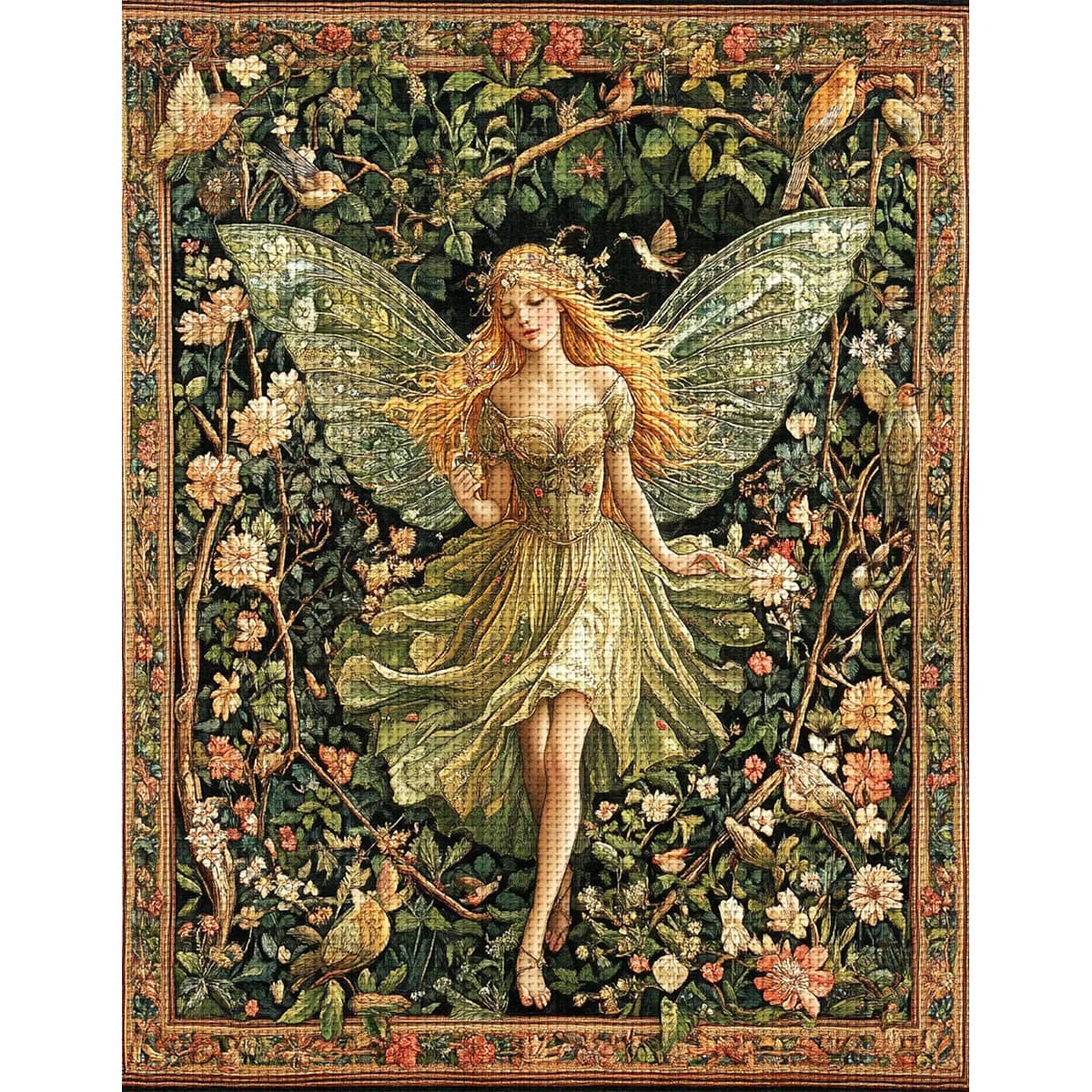 1PC 40X50cm/15.7X19.7 pollici, macchina da cucire, kit fai da te punto croce stampato 11CT/14CT, kit punto croce rilassato per principianti adulti