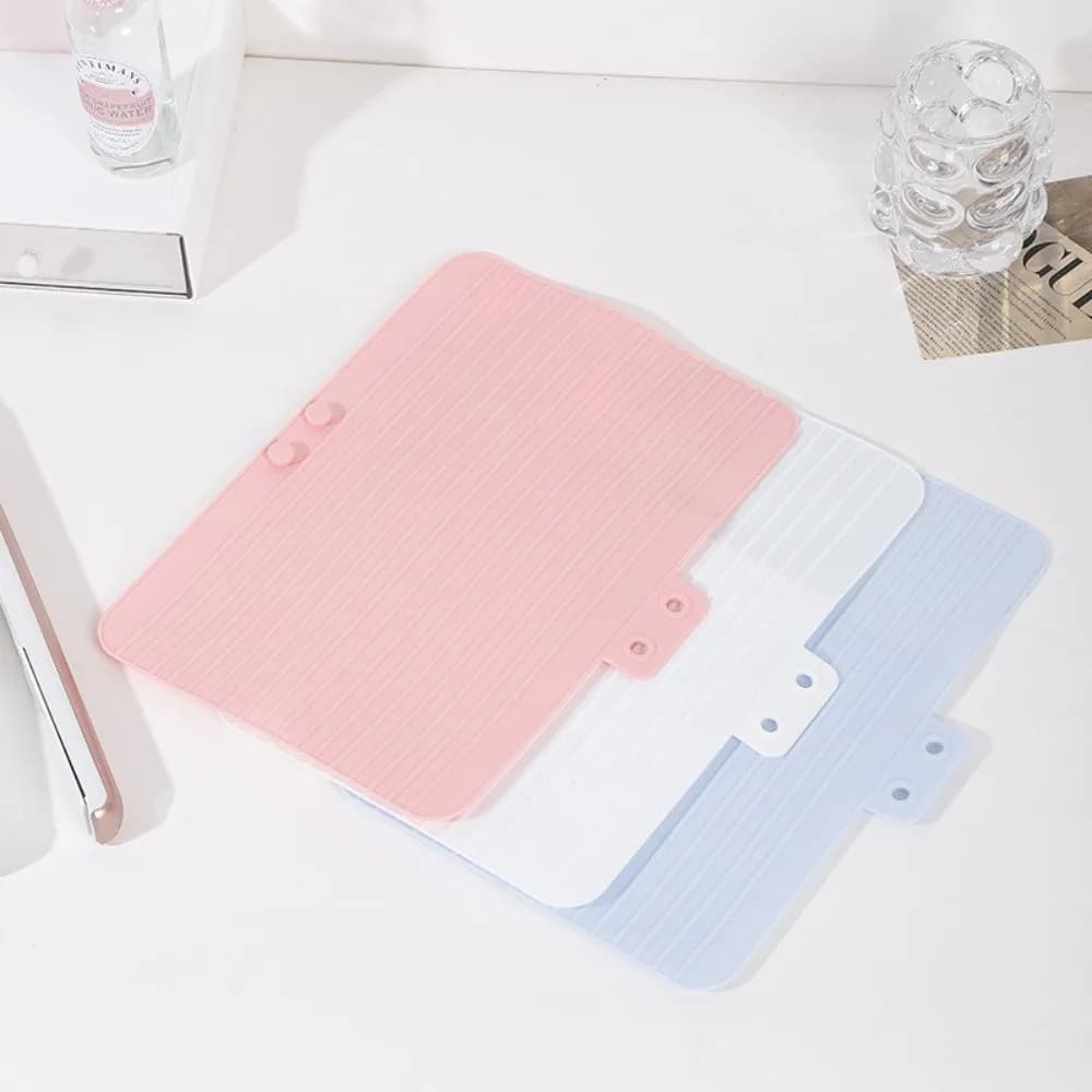 Durable Silicone Curling Wand Cover Non-Slip Heat Resistant Curling Iron Storage Bag Hair Tool Storage Bag Travel