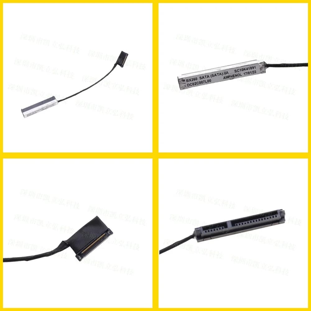 Cavo Adattatore SATA per ThinkPad X260, Connettore Flessibile a Nastro DC02C007L00, Cavo Dati Interno per Laptop, Ricambio