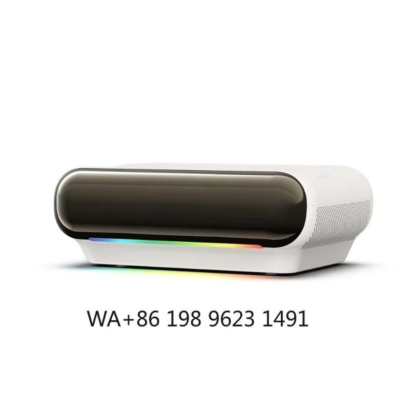 Proiettore UST 3 per Home Theater Smart TV 1080P con Effetto Soundbar 2x20W, Android 13 e Controllo Vocale con Dispositivo Mobile