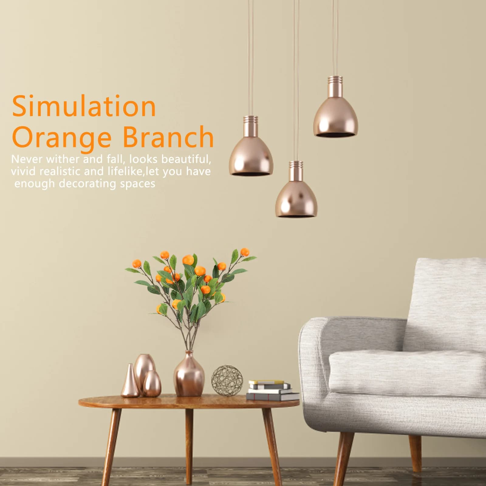Artificial Home Decoration Plants, Faux Fruits, Bonsai Tree, Garden Decoration, Artificial Plants to Hang in Wall