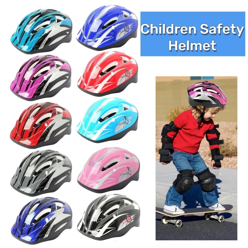 Children Cycling Bike Helmet Kid Scooter Skateboard Roller Skating Riding Helmets Safety Protective Helmets Cycling Accessories