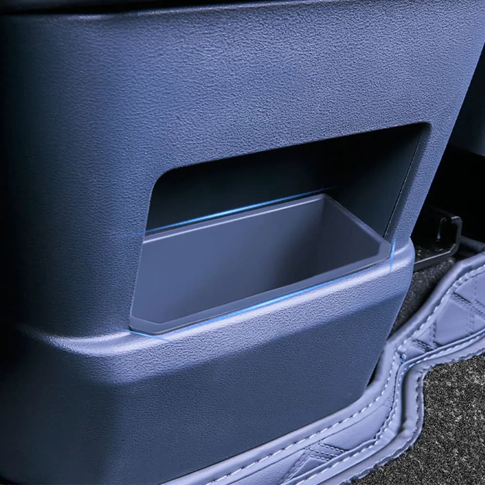 Per Geely EX5 Galaxy E5 2024 2025 2026 Scatola di immagazzinaggio dello sfiato di scarico posteriore Forniture per la modifica dell'auto Pattumiera in silicone montata su auto