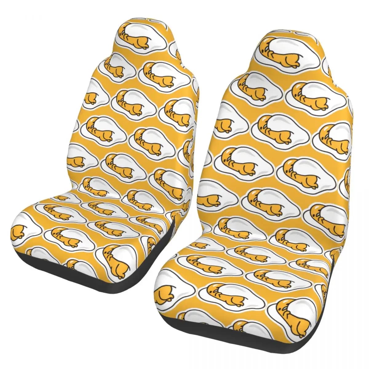 Gudetama Design Cute Egg Universal Car Cover Protector Interior accessories Travel accessories Fiber fishing