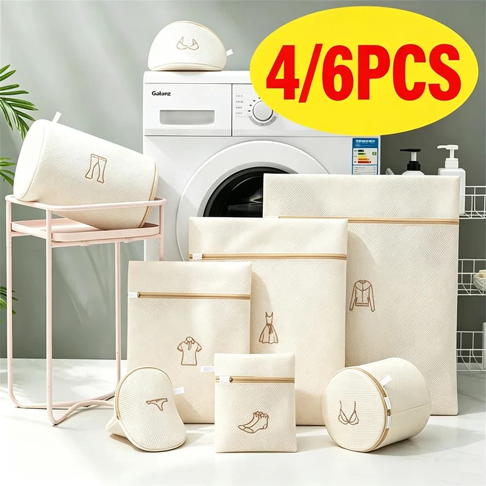 Zippered Bag For Laundry Washing Bra Underwear Products Laundry Bag Household Cleaning Tools Accessories Wash Laundry Care Bags