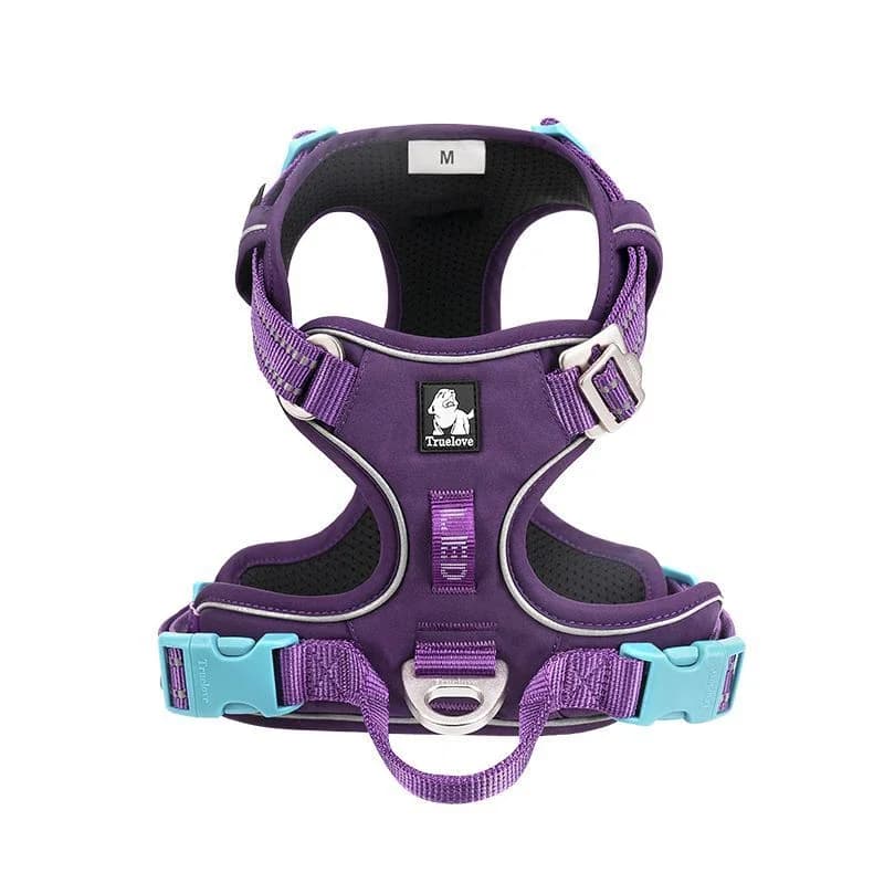 Winhyepet Pettorina per cani Gilet per animali domestici Riflettente in nylon leggero Imbottitura per addestramento Servizio per cani Abiti protettivi per piccoli Meduim Grandi dimensioni