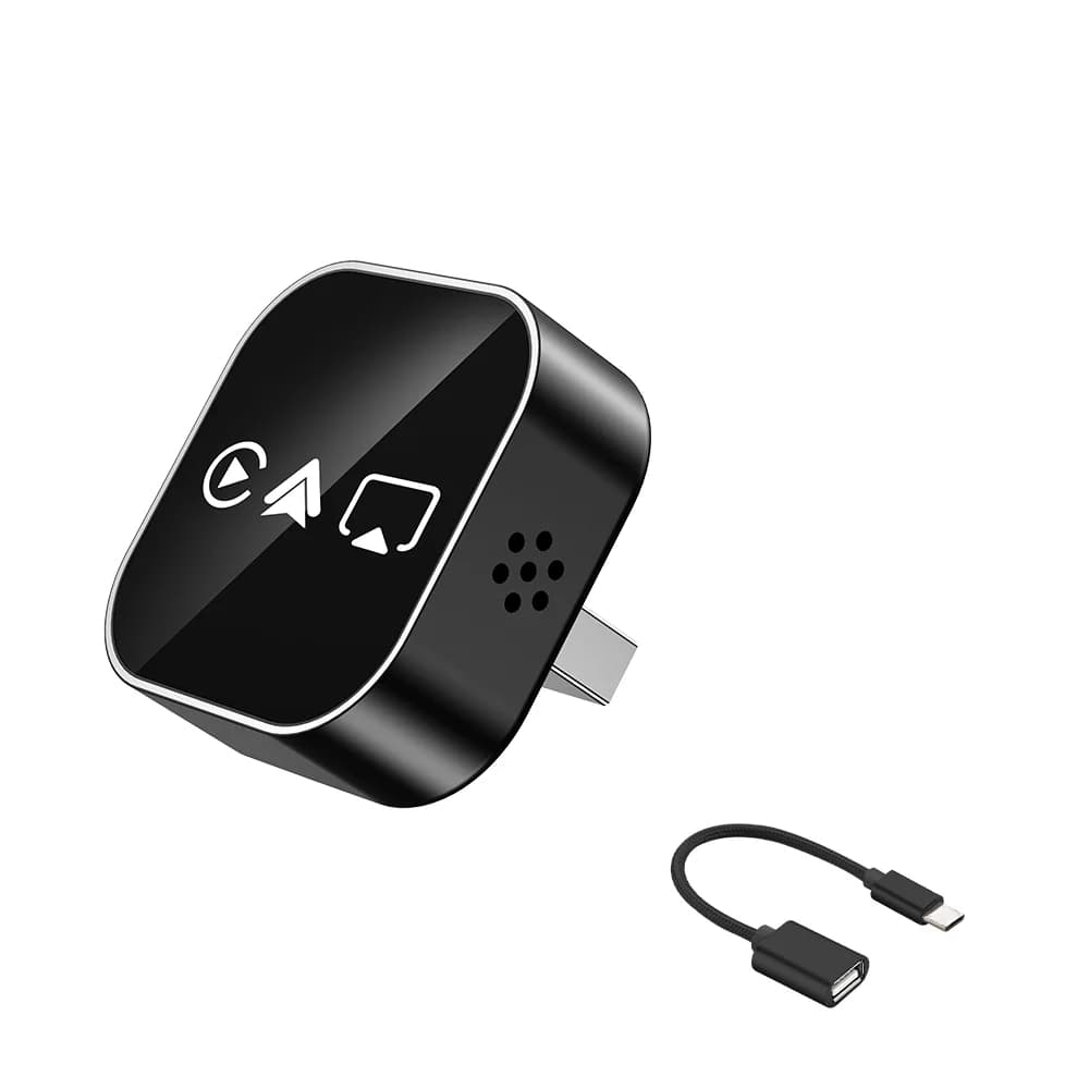 Carplay Wireless Adapter for Apple Airplay Android Auto 4 in1 Box AI Smart Car System Plug and Play Auto Connect Car Play 2026