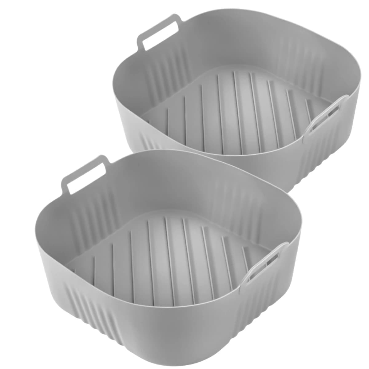 2 Pcs Silicone Air Fryer Liner Non-stick Baskets For COSORI6.2L NA230 23x23x8cm Air Fryer Liner Home Appliance Parts