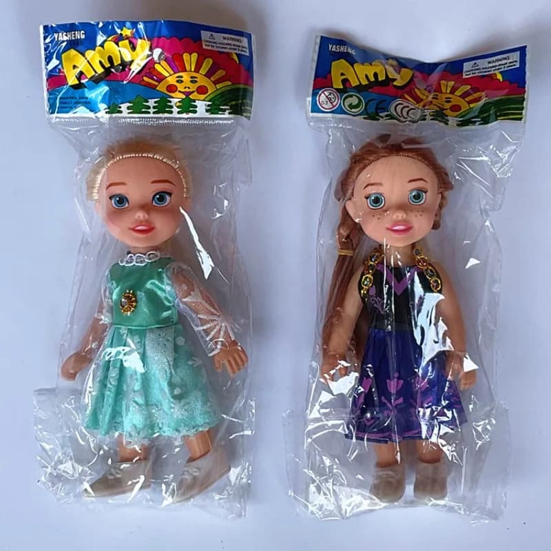Mini bambole, ragazze, giocattoli da principessa, giunti carini e creativi, giocattoli interattivi mobili per bambini per giocare a casa, regali di compleanno.