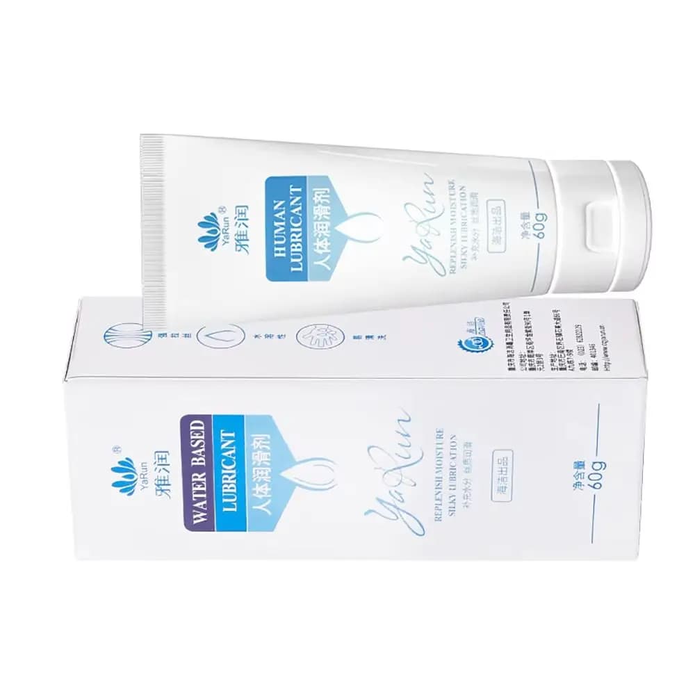 Portable 60g Stretchable Hydrating Body Moisturizing Lubricant Smooth Texture Mild Formula Discreet Pack Gentle Skin Care