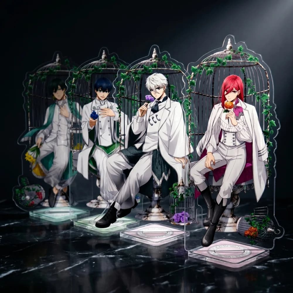 Blue Lock Sports 15cm Acrylic Stand Keychain Bachira Meguru Isagi Yoichi Double Sided HD Collectible Desk Decor Fan Gift