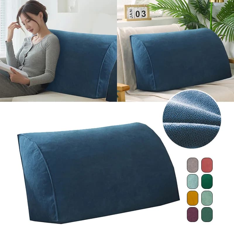 Federa in tinta unita Triangolo Divano Fodera per cuscino per schienale Fodera per cuscino per sedile Nordic Home Living Decor Federa per letto lavabile