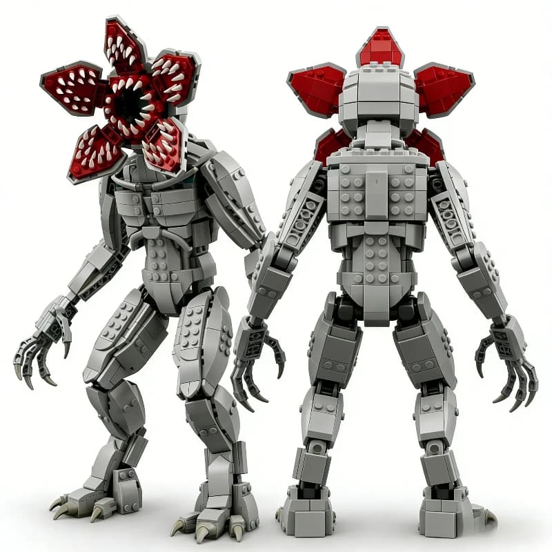 Disponibile: Pianta Carnivora Gigante Demogorgone Vecna, Modello di Costruzione in Mattoncini, Giocattoli Educativi, Regalo di Compleanno per Ragazzi
