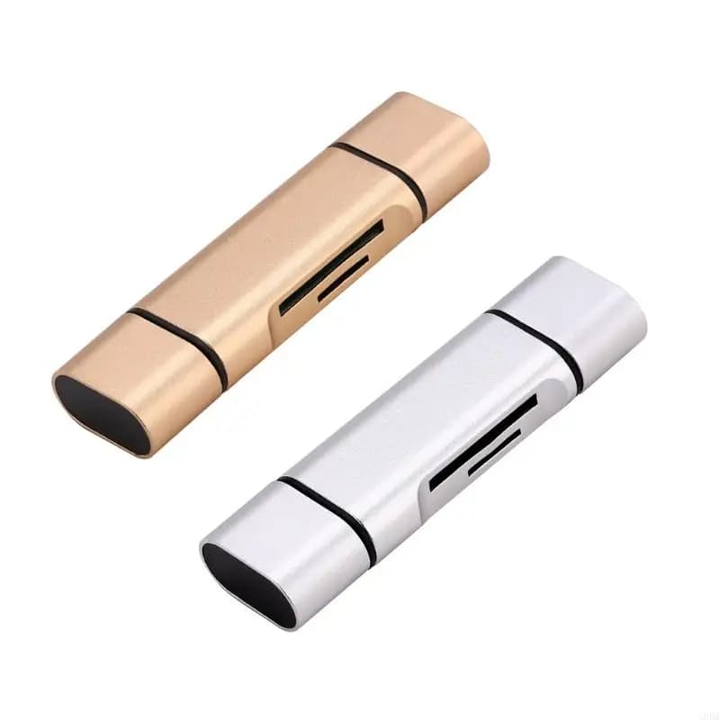 G8DB Portable USB 2.0 Titolo del lettore scheda memoria portatile Tipo C, USB, MirCro USB in