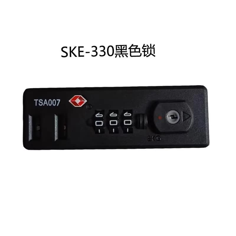 "SKE-330 TSA007 Luggage Lock – Replacement Password Lock for Suitcase Zipper & Pull Rod"