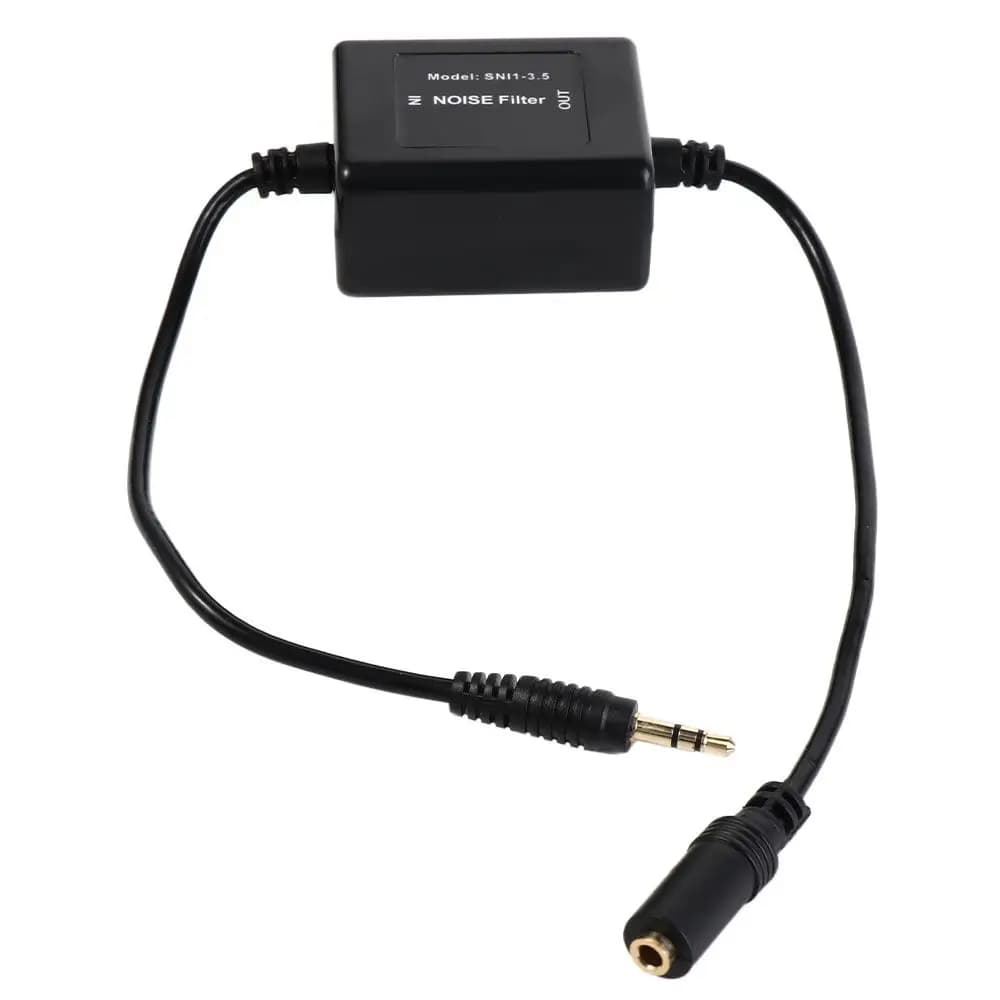 Isolatore di Rumore per Altoparlanti e Cuffie, Sistema Audio Aux 3.5mm, Isolatore di Circuito Terrestre per Stereo Domestico, Mini Jack 3.5mm