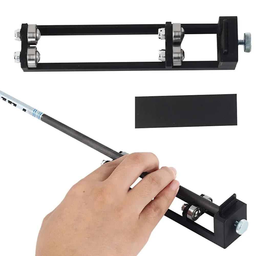 Arrow Shaft Grinder PLA Material High-Precision Bearing Smooth Grinding Archery Rod Shooting Hunting Targeting Practice DIY Tool