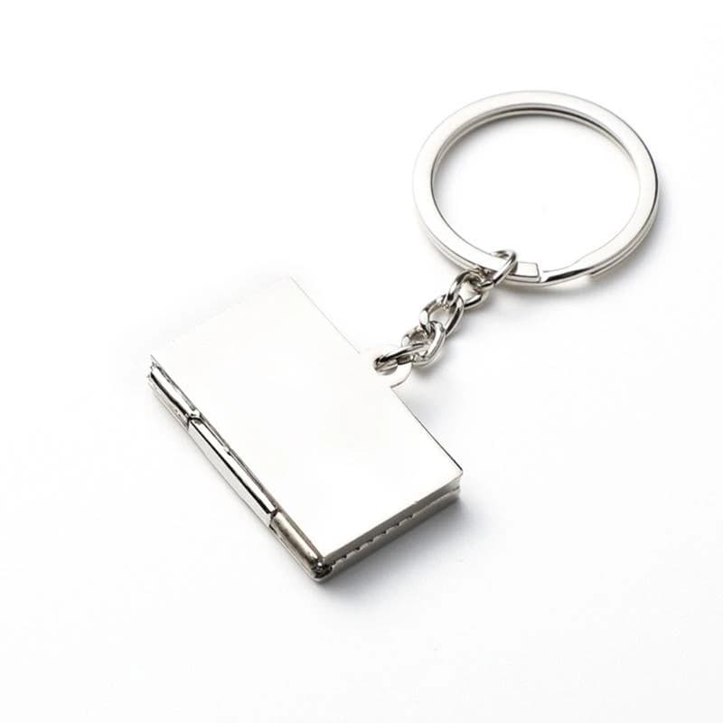 Simulazione in metallo Portachiavi per computer portatile Borsa per auto Accessori appesi Portachiavi Portachiavi per Otaku