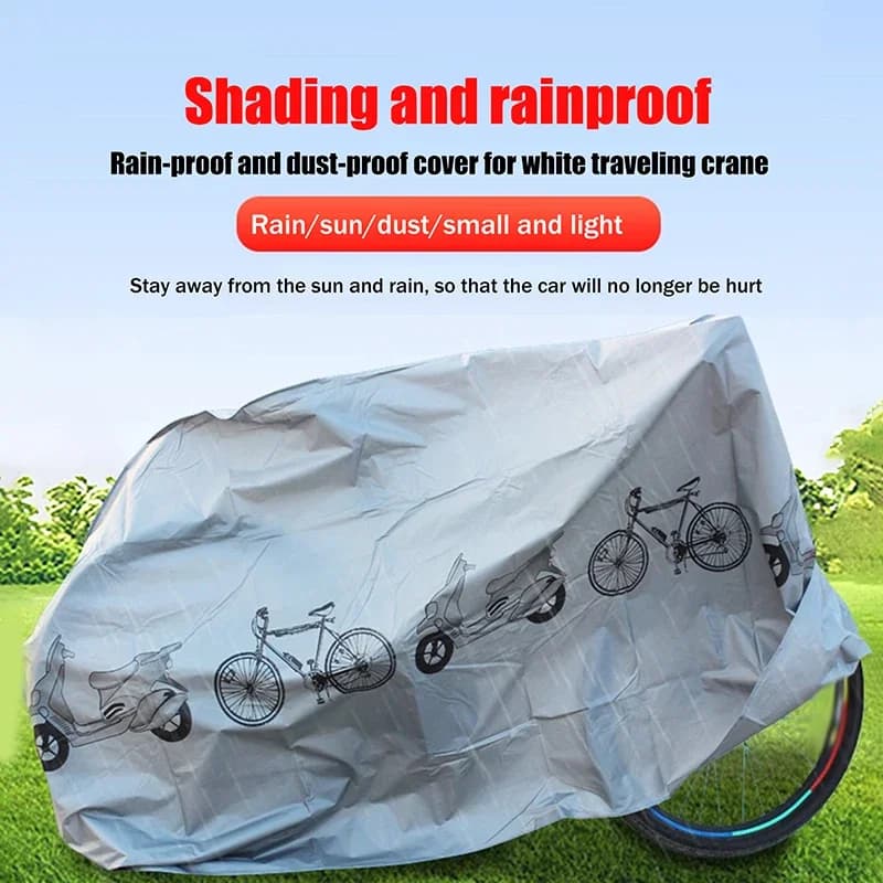 Addensare copertura impermeabile antipolvere per mountain bike protezione solare copertura per bicicletta moto 200 * 100 cm