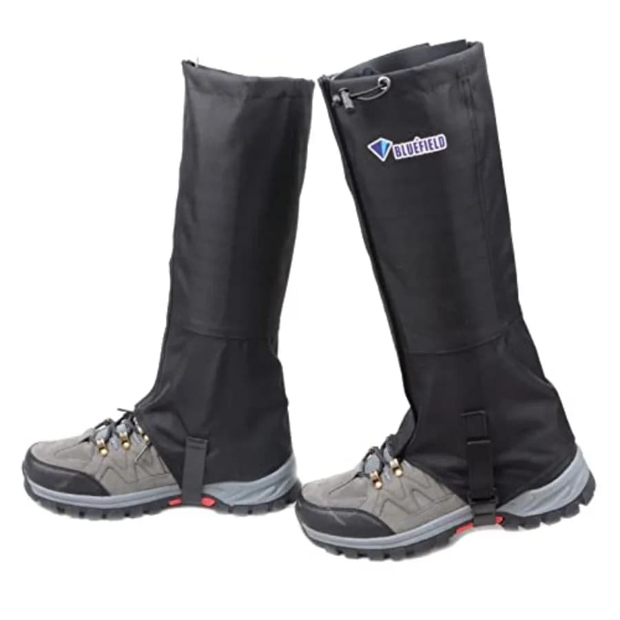 Leg Gaiters Waterproof Snow Boot Gators Hiking Gaiters Men Women for Walking Climbing Hunting Cycling Backpacking Lightweight R