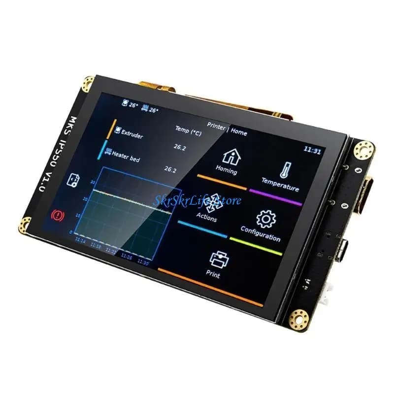 E65E Display MKS IPS50 da 5 pollici Schermo capacitivo Display 800x480 Display TFT tipo C