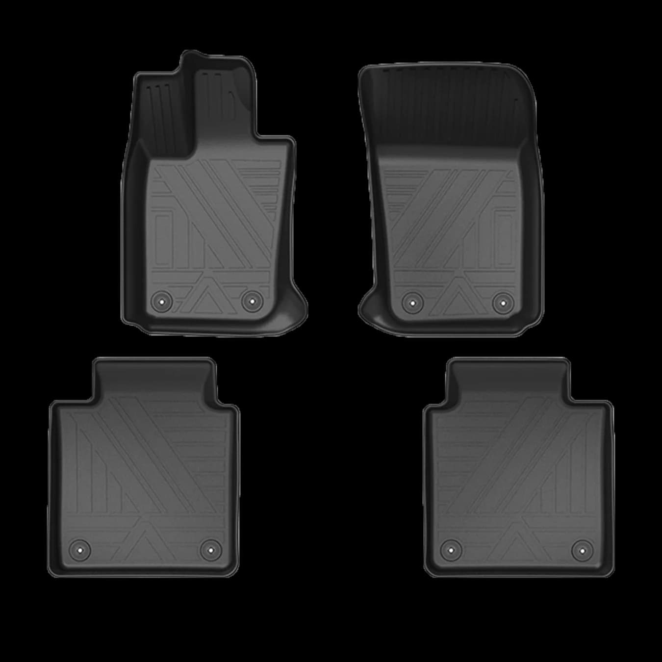 [LHD]Panamera Exclusive（4/5seats) 2017-2023 Four Seasons Waterproof and Anti-Slip TPE Floor Mat for Cars.