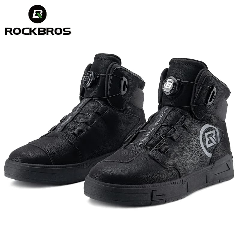 ROCKBROS Scarpe da ciclismo Uomo Donna Stivali piatti Scarpe da moto da bicicletta MTB Bici da strada Calzature sportive casual Escursionismo Sneaker da bicicletta