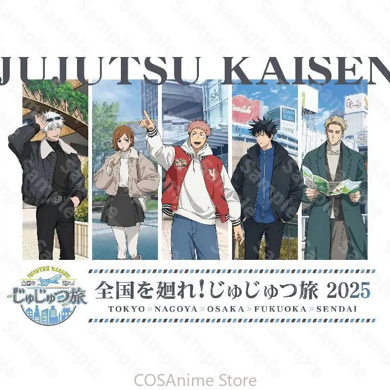 Megumi Fushiguro Yuji Itadori Anime Cosplay Figura Acrilico Stand Figurine Decorazione da scrivania Targa modello in piedi
