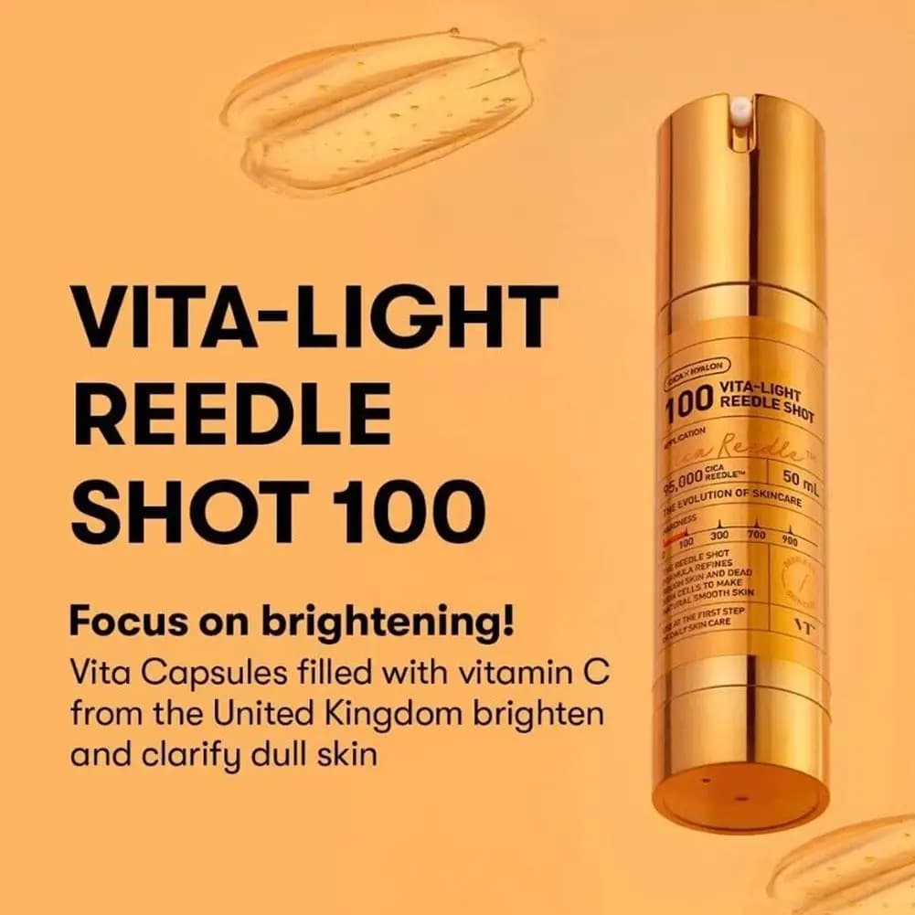 Korean Vitamin C + And Reedle Shot Serum Sensitive Skin Hydrating Serum Deep Skin Barrier Repair Serum Women Cosmetic Skin Care