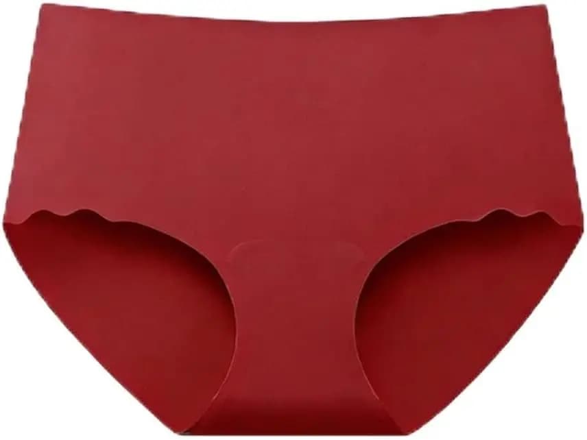 Set di 7 Mutande Senza Cuciture per Donna, Slip Elasticizzati a Copertura Totale con Intimo in Seta Traspirante per Uso Quotidiano (L) Multicolore