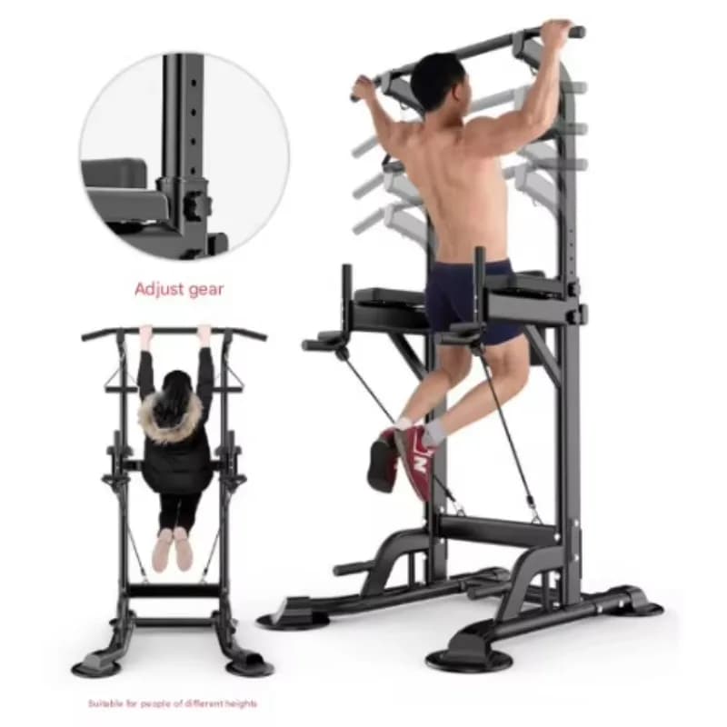 Attrezzatura per Fitness Domestico, Barra Orizzontale Multifunzione per Interni, Macchina per Trazioni Singola e Doppia