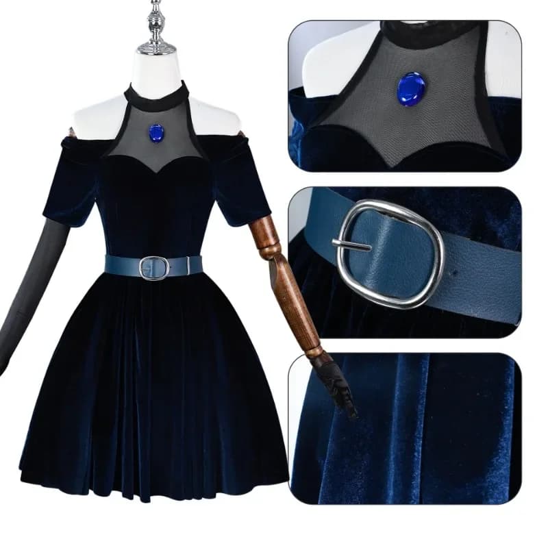 Anime Alien Cosplay Costume di scena Mizi Cos Abiti per donne Halloween Carnevale Festa Spettacoli teatrali Abito Regali di compleanno