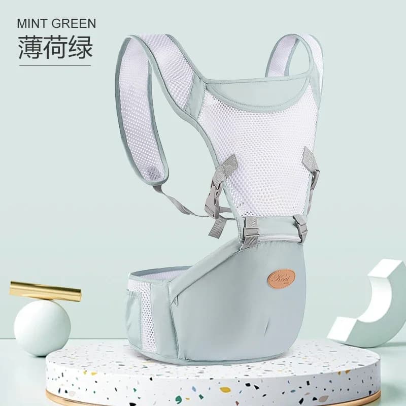 Summer Baby Hip Seat Carrier Breathable Lightweight Front Facing Infant Toddler Sling Backpack Outdoor Travel Waist Stool