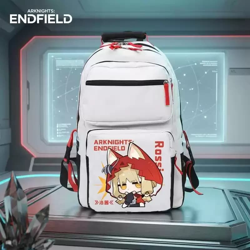 Arknights: Endfield Rosy Game Theme Backpack School Bag Anime Student Backpack Cosplay originalGame Gift