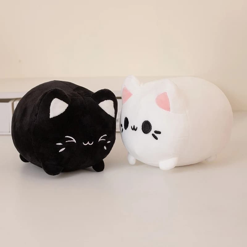 20 centimetri Del Fumetto Paffuto Pesca Gatto Peluche Giocattolo Morbido Sveglio Gattino Colorato Meow Peluche Kawaii Rotondo Peluche Ragazza Ragazzo Regalo di Natale