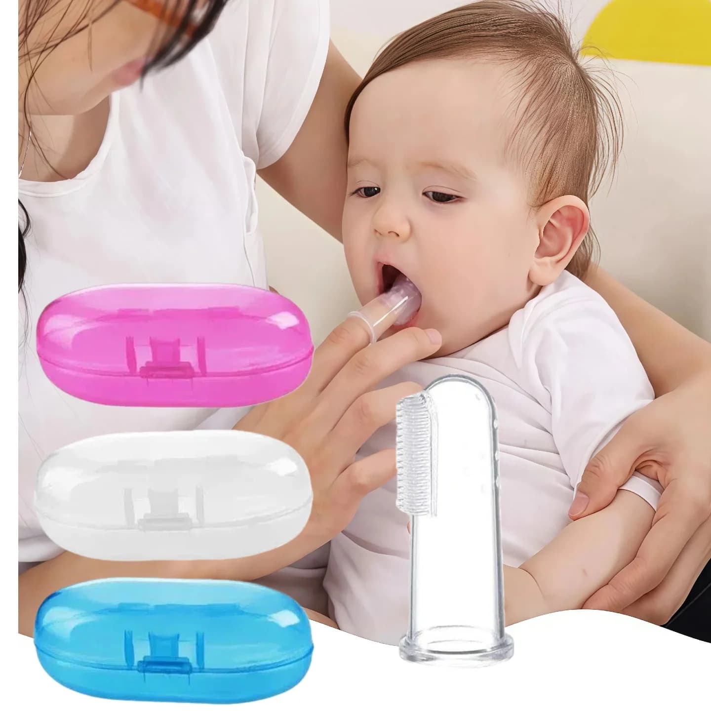 1/2/3 pezzi Spazzolino da denti morbido per bambini, per la pulizia orale, per la cura dei denti, per l'igiene, per neonati
