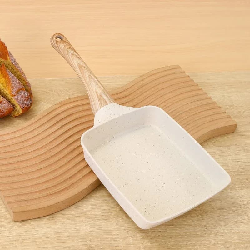Mini Pot Pancake Steak Frying Pan Square Medical Stone Egg Roll Mold Pan Gas Stove Household Non-stick Pan kitchen accessories