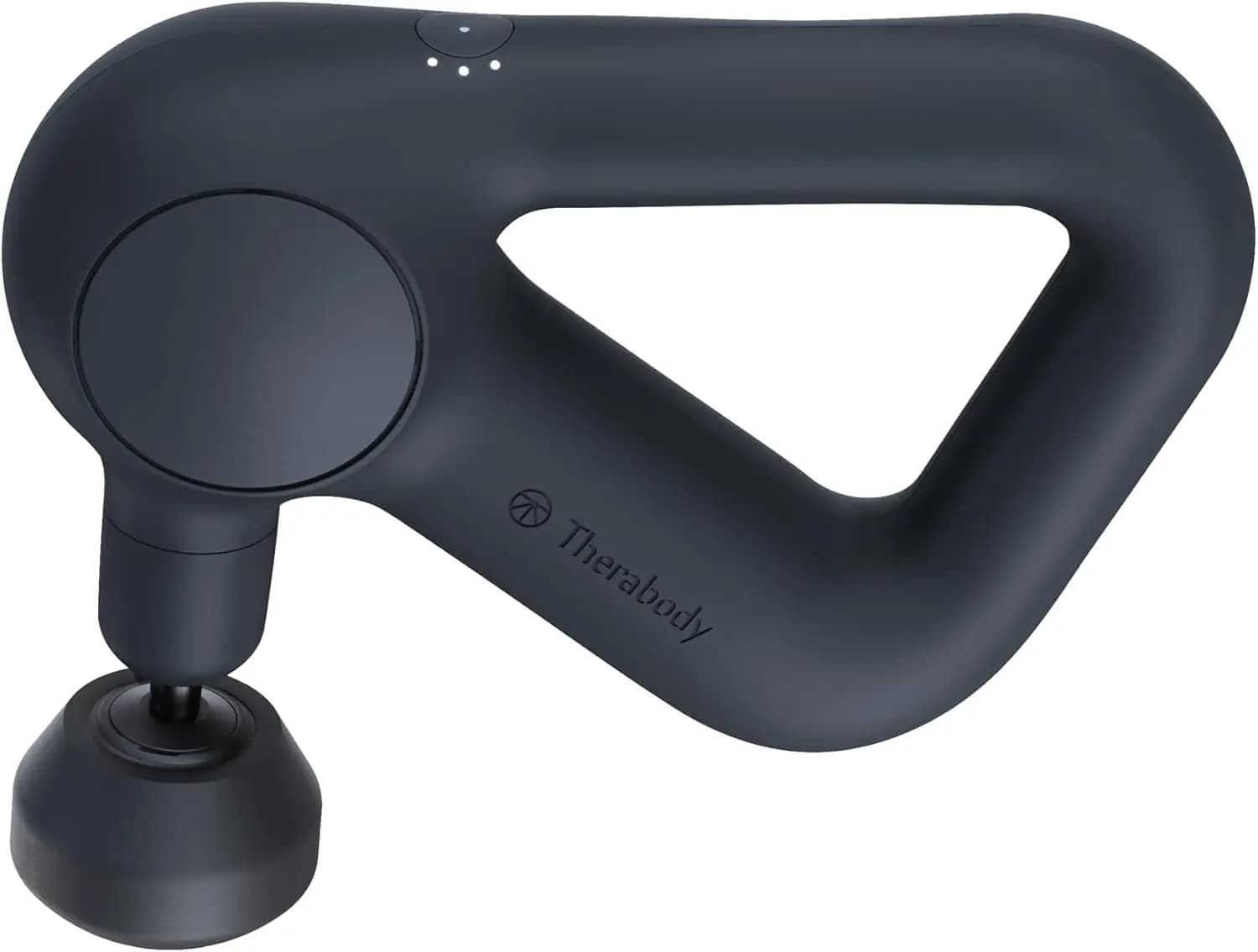 Quiet Deep Tissue Percussion Massage Gun - Bluetooth, 3 Speeds, 3 Attachments for Neck, Back, Leg, Shoulder, Foot Pain Relief