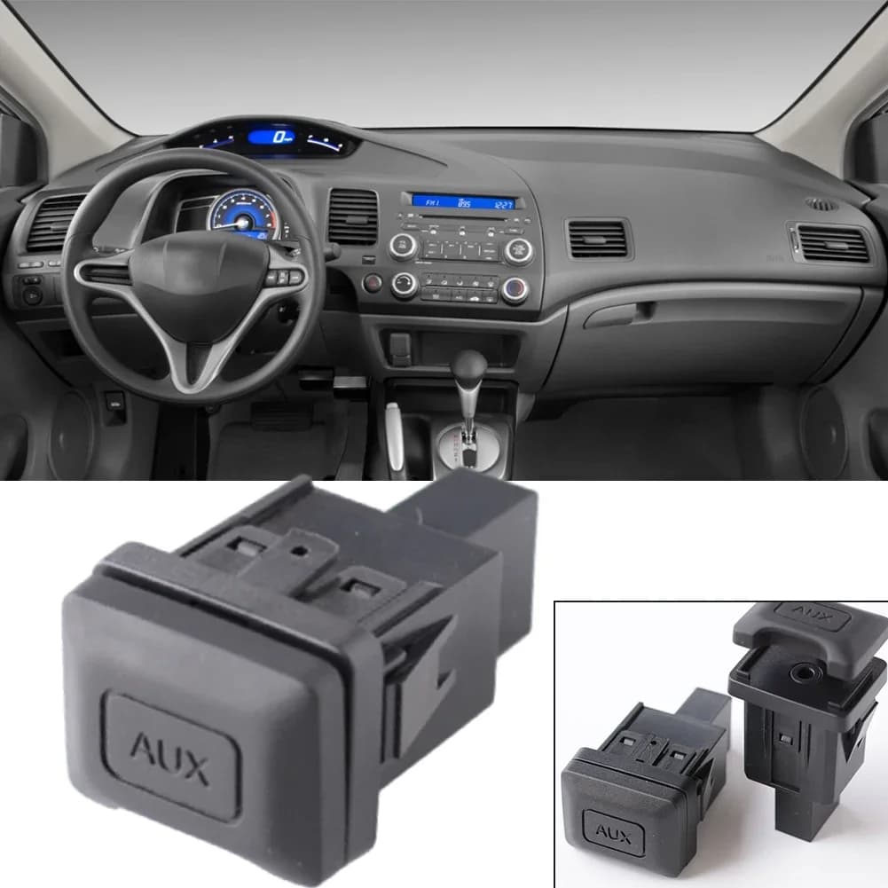 Auxiliary car input port for CRV 2009-2011 39112-SNA-A01 AUX IN Automotive accessories