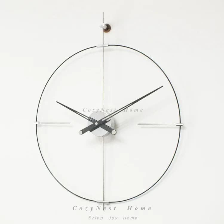 For Wall Clock Living Room Dining Room Stylish Modern High Sense Clock Three Wall Watches