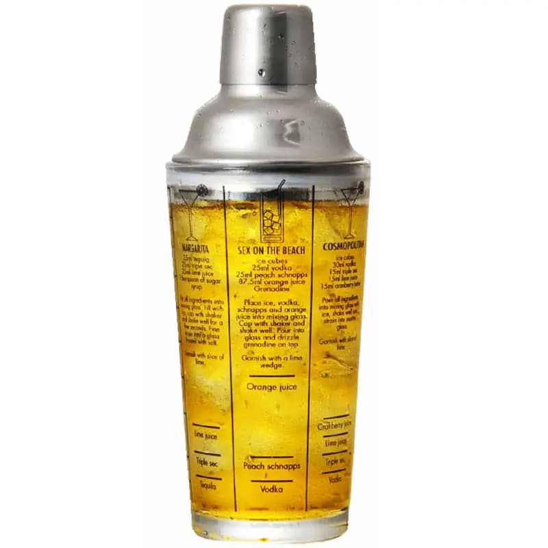 450 ml Mix Master Glass Acciaio inossidabile Cocktail Boston Bar Shaker Bar Tool Accessorio Barware